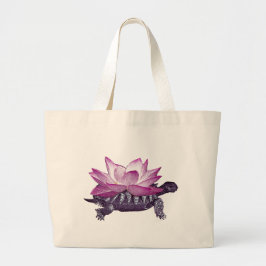 Bolsa Tote Grande Tartaruga de Lotus