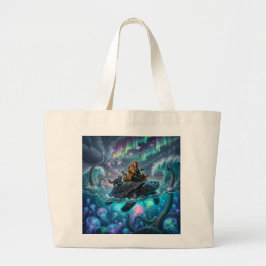 Bolsa Tote Grande tartaruga do mundo