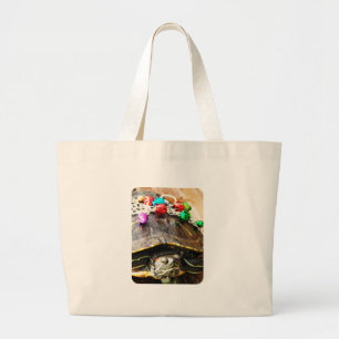 Bolsa Tote Grande Tartaruga do Natal