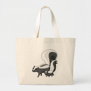 Bolsa Tote Grande Tater e Tot the Skunks