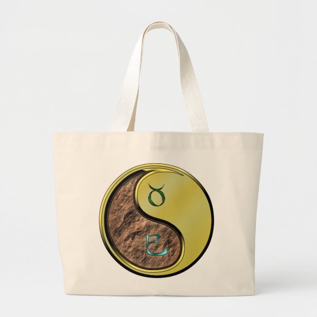Bolsa Tote Grande Taurus e Cobra de metal (Frente)