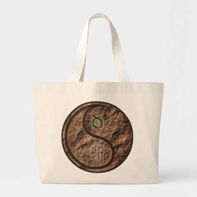 Bolsa Tote Grande Taurus & Earth Rabbit (Frente)