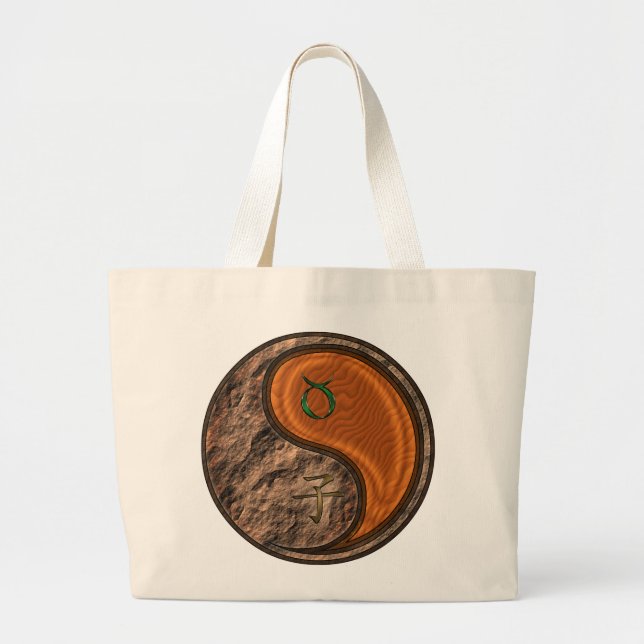 Bolsa Tote Grande Taurus & Wood Rat (Frente)