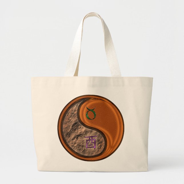 Bolsa Tote Grande Taurus & Wood Rooster (Frente)
