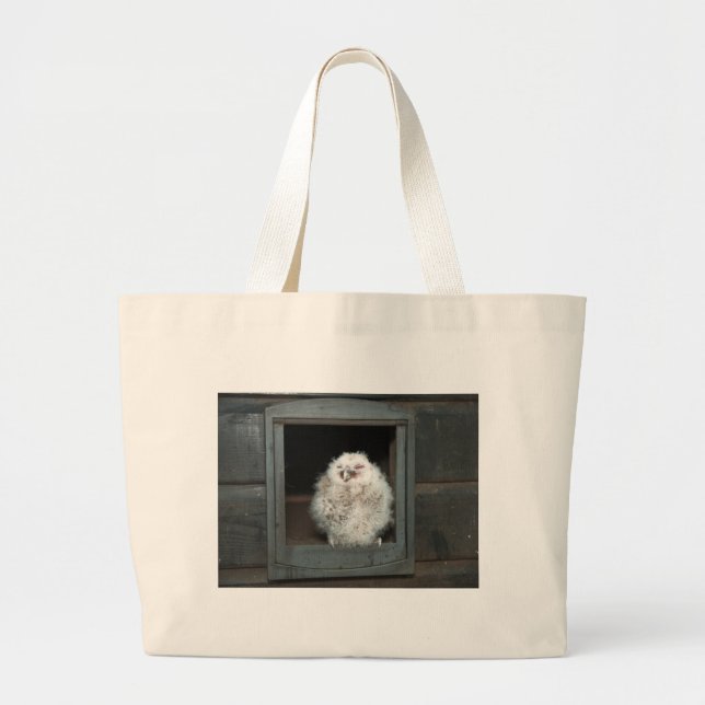 Bolsa Tote Grande Tawny Owl (Frente)