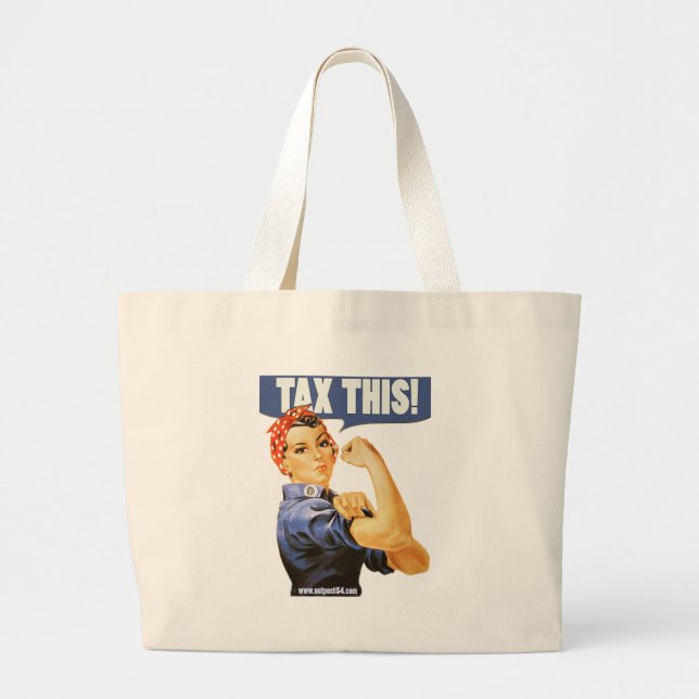 BOLSA TOTE GRANDE TAXE ISTO (Frente)