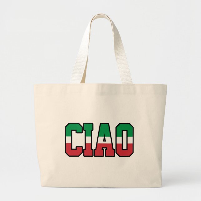 Bolsa Tote Grande Tchau (Frente)