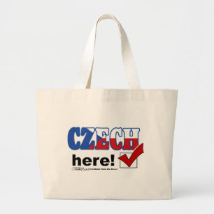 Bolsa Tote Grande Tcheco aqui (luz)