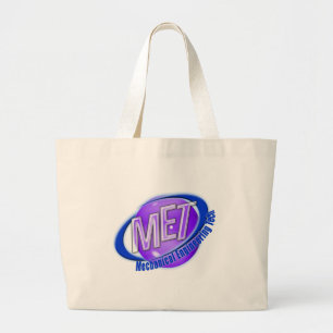 BOLSA TOTE GRANDE TECNOLOGIA MECANCIAL DE ENGENHEIRO DE LOGOTIPOS SW