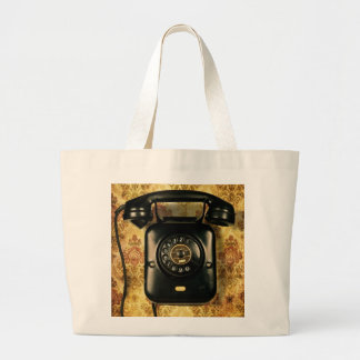 Bolsa Tote Grande Telefone retro