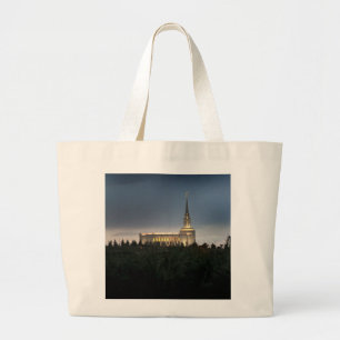 Bolsa Tote Grande templo de lds utah