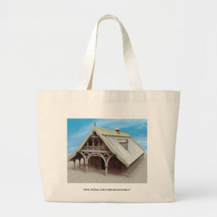 Bolsa Tote Grande Templo Fantasia