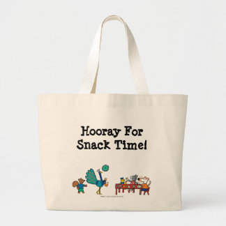 Bolsa Tote Grande Tempo pré-escolar de Maisy e de petisco dos amigos