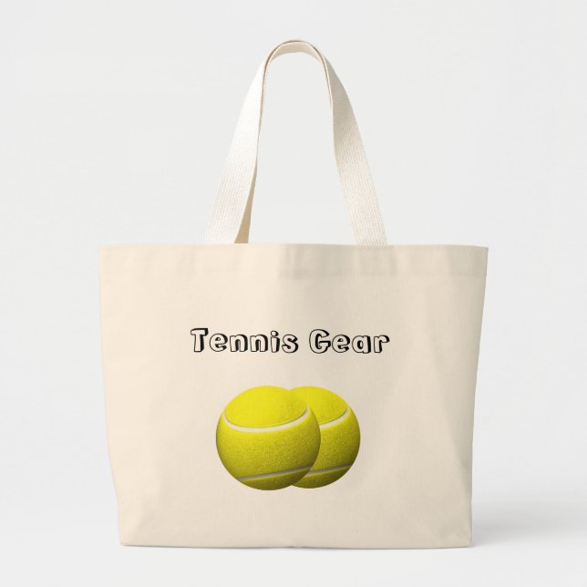 Bolsa Tote Grande Tênis Balls (Frente)
