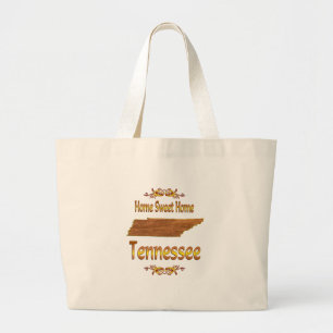 Bolsa Tote Grande Tennessee Home doce Home