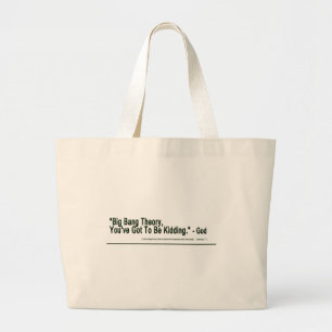 Bolsa Tote Grande Teoria de Big Bang