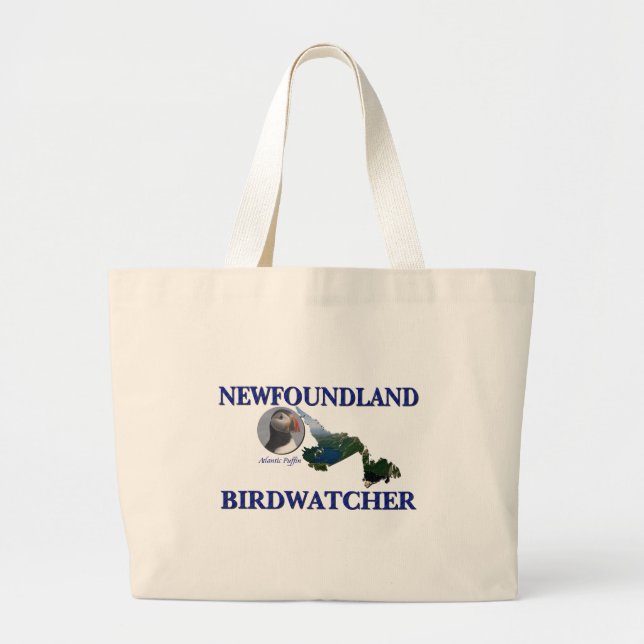 Bolsa Tote Grande Terra Nova Birdwatcher (Frente)