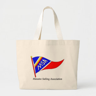 Bolsa Tote Grande Texto do logotipo de MSA