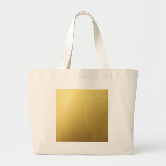 Bolsa Tote Grande TEXTURAS DE MODELOS DOURADOS DO OURO Dourado4 SHIN (Frente)