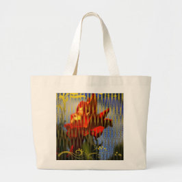 Bolsa Tote Grande The Golden Captivity of the Rose