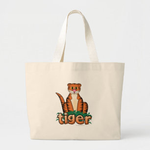 BOLSA TOTE GRANDE TIGER!