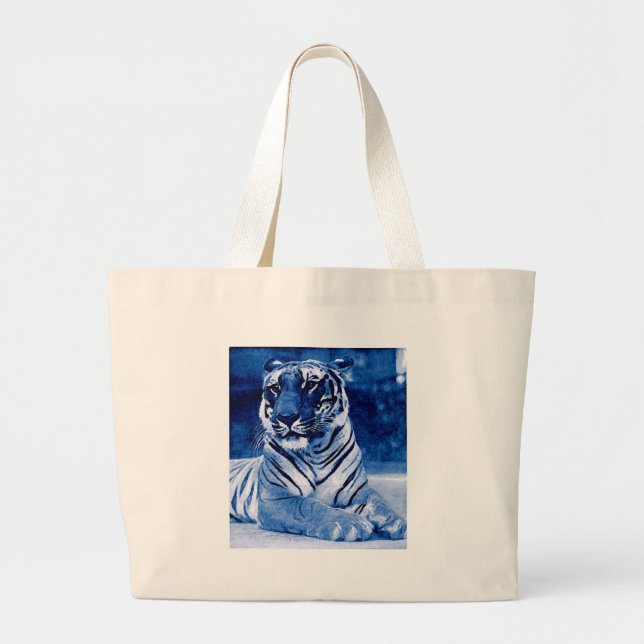 Bolsa Tote Grande Tigre (Frente)