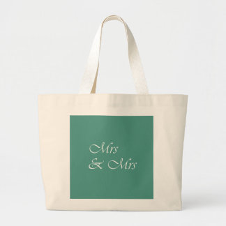 Bolsa Tote Grande Tipografia de Sra & Sra