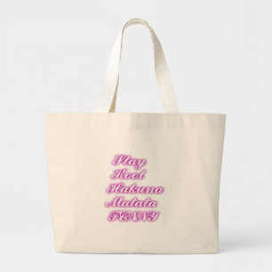 Bolsa Tote Grande Tocar Legal Hakuna Matata .png