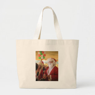 Bolsa Tote Grande Todos Precisamos De Amor: Papais noeis Ho Ho Ho Ho