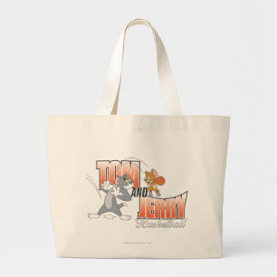 Bolsa Tote Grande Tom e Jerry Basbol 3