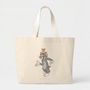 Bolsa Tote Grande Tom e Jerry Pair