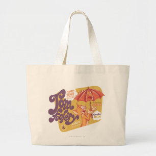 Bolsa Tote Grande Tom e Jerry Tom Foolery