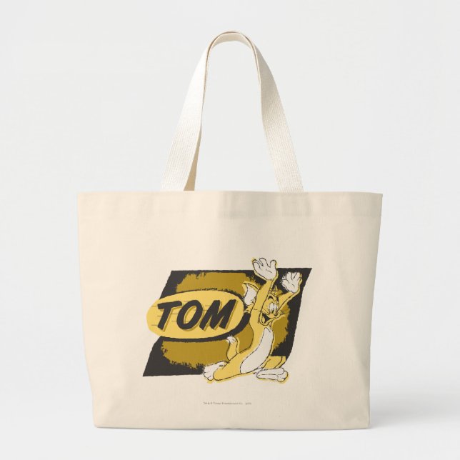 Bolsa Tote Grande Tom perseguindo (Frente)