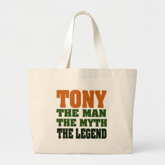 Bolsa Tote Grande TONY - homem, o mito, a legenda