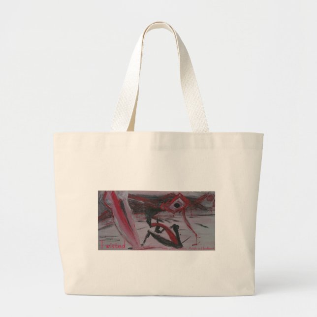 Bolsa Tote Grande torcida (Frente)