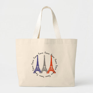 Bolsa Tote Grande torre do effel