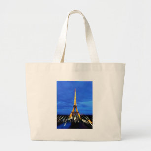 Bolsa Tote Grande Torre Eiffel Paris França