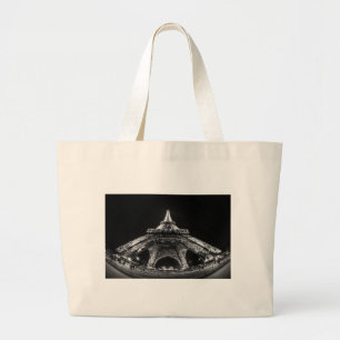 Bolsa Tote Grande Torre Eiffel Paris França