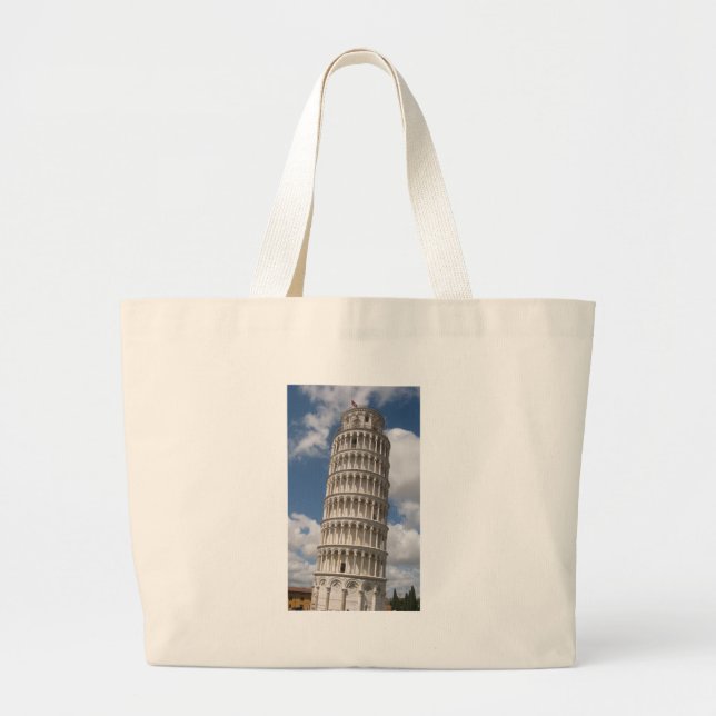 Bolsa Tote Grande Torre inclinada de Pisa (Frente)