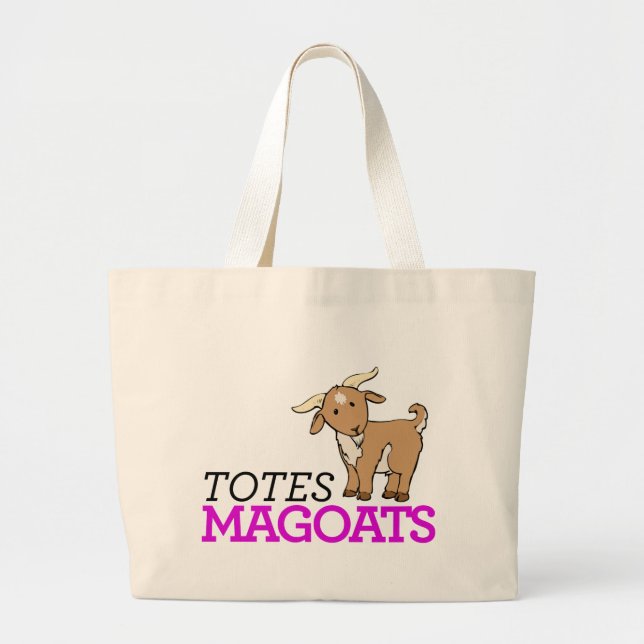 Bolsa Tote Grande Totalmente os bolsas Magoats (Frente)