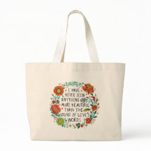 Tote Bag com Floral II