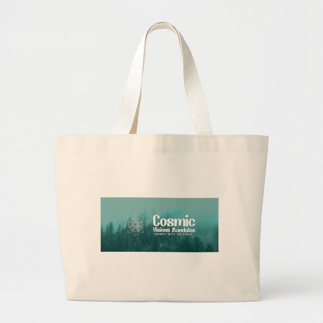 Bolsa Tote Grande tote bag cosmic Visions merchandising (Frente)