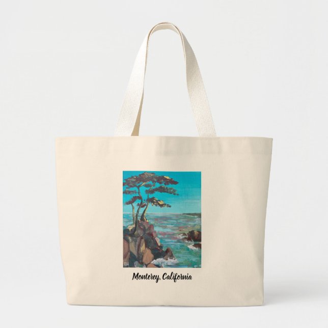 Bolsa Tote Grande Tote bag: Monterey, California (Frente)