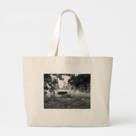 Bolsa Tote Grande Tote Bag Vermelho Bluff com fotografia cênica