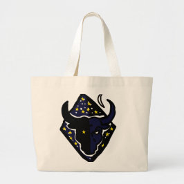 Bolsa Tote Grande Tote Bull Sign Spirit – Personalidade Zodiacal Est