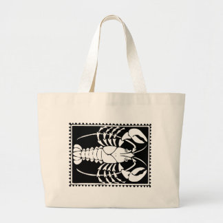 Bolsa Tote Grande Totebag Antiquado do Cancer de Astrologia Zodiac