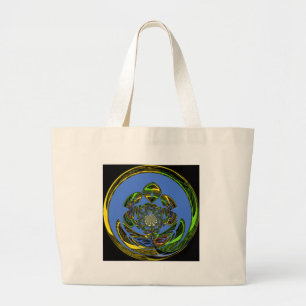 Bolsa Tote Grande Tradicional Apenas Azul