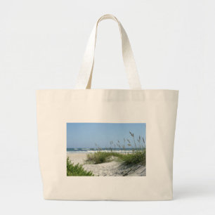 Bolsa Tote Grande Trajeto à ilha do Mar-Ocracoke