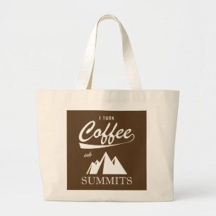 Bolsa Tote Grande Transformo Café Em Cimeiras