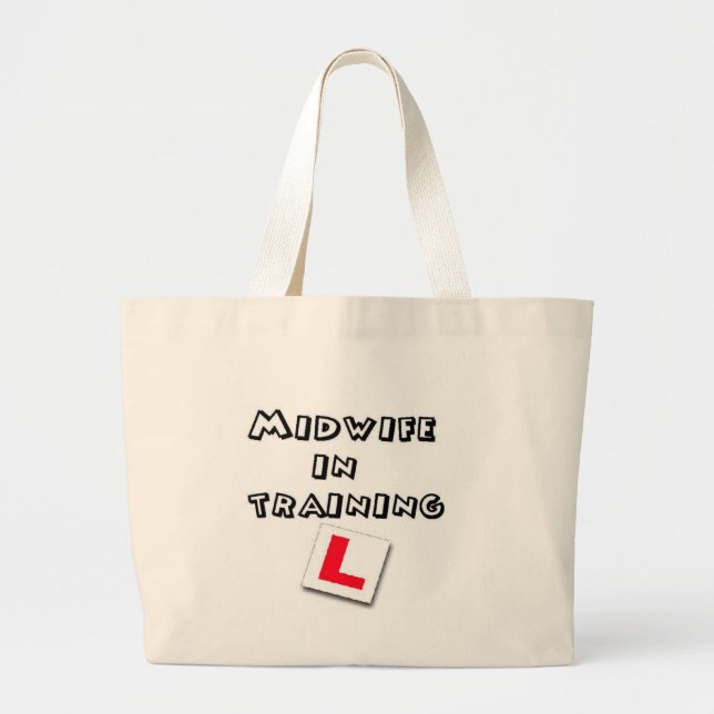 Bolsa Tote Grande treinamento da parteira (Frente)